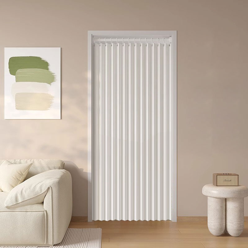 Accordion Folding Door Curtain - Privacy Screen Protector avaliação e preço