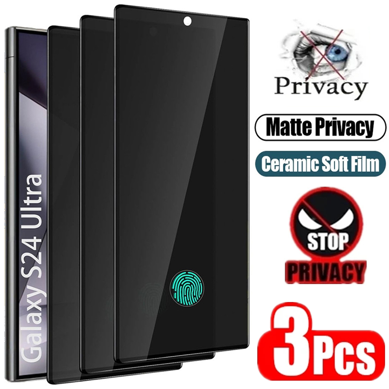 3Pcs Matte Ceramic Privacy Scr - Matte Anti Glare Screen avaliação e preço