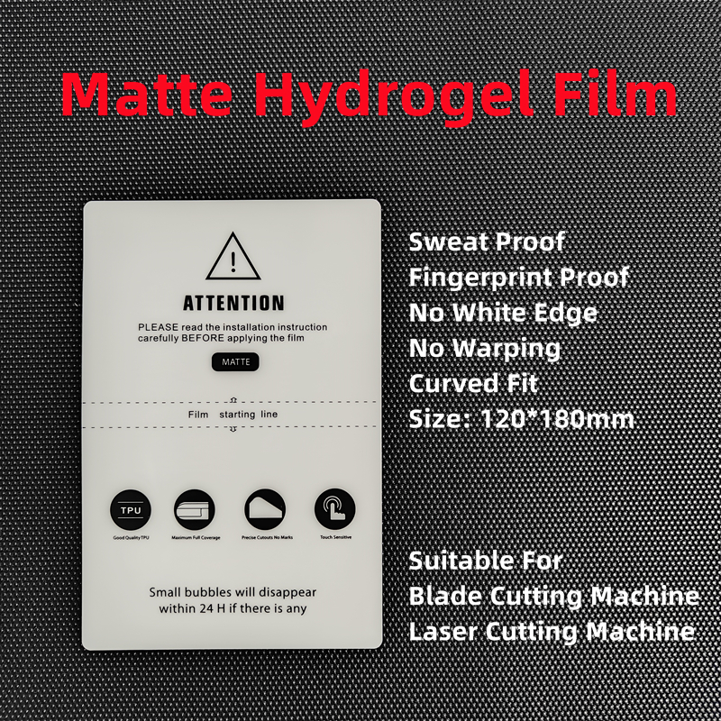 50PCS HD MATTE Privacy Frosted - Flexible Tpu Film avaliação e preço