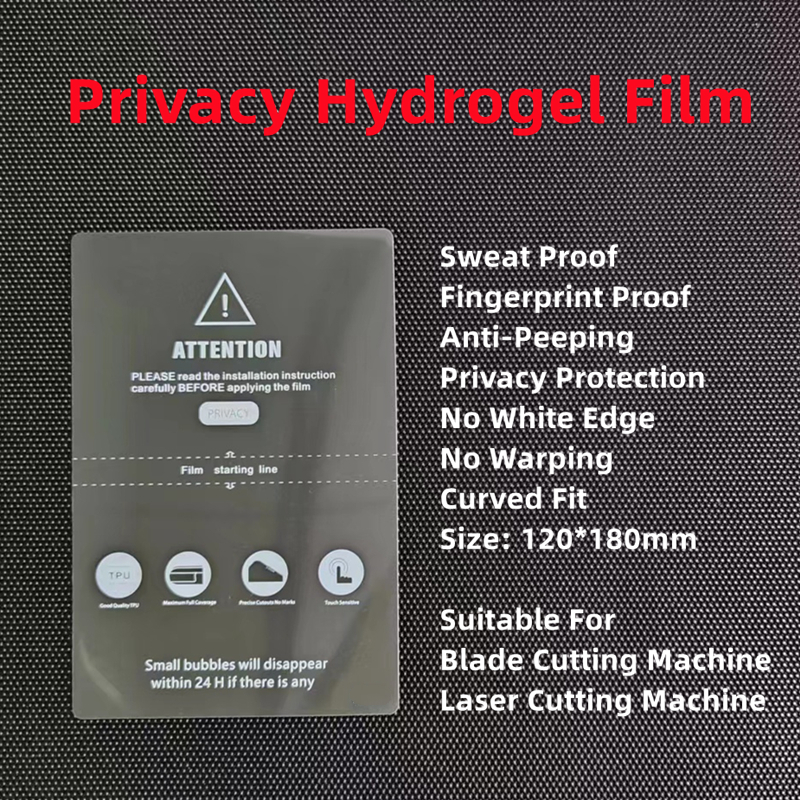 50PCS HD MATTE Privacy Frosted - Flexible Tpu Film avaliação e preço