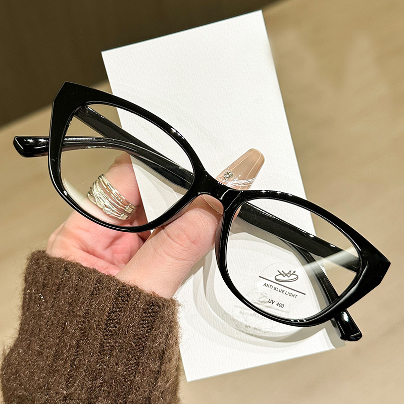 New Hot Girl Tr90 Cat Eye Myop - Anti Blue Light Film avaliação e preço