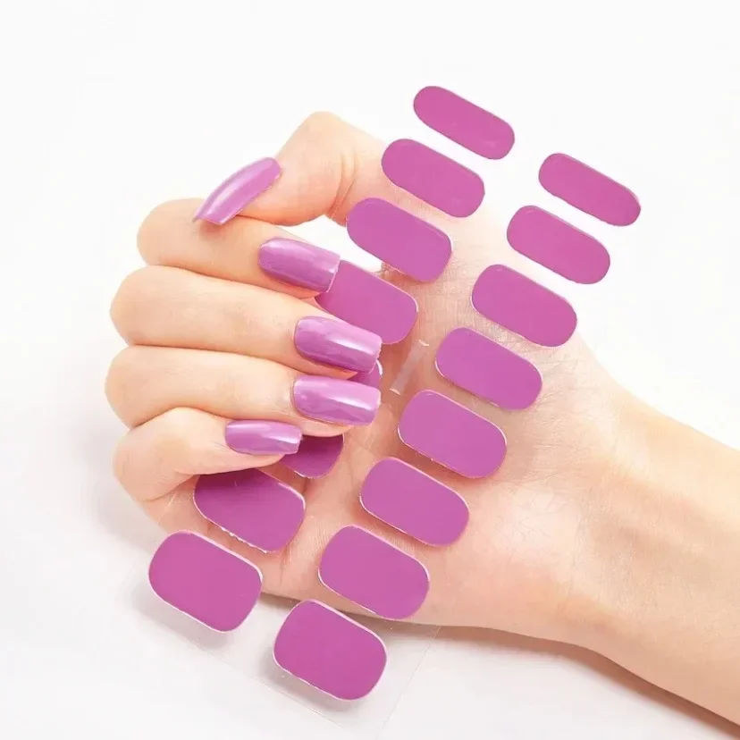 16Tips Semi-Cured Nail Art Sti - Full Cover Adhesive avaliação e preço