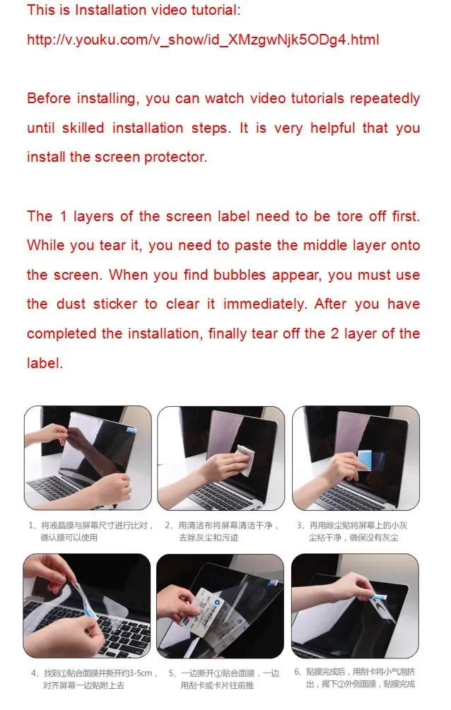 1PCS Anti-scratch Anti-Glare M - Matte Anti Glare Screen avaliação e preço