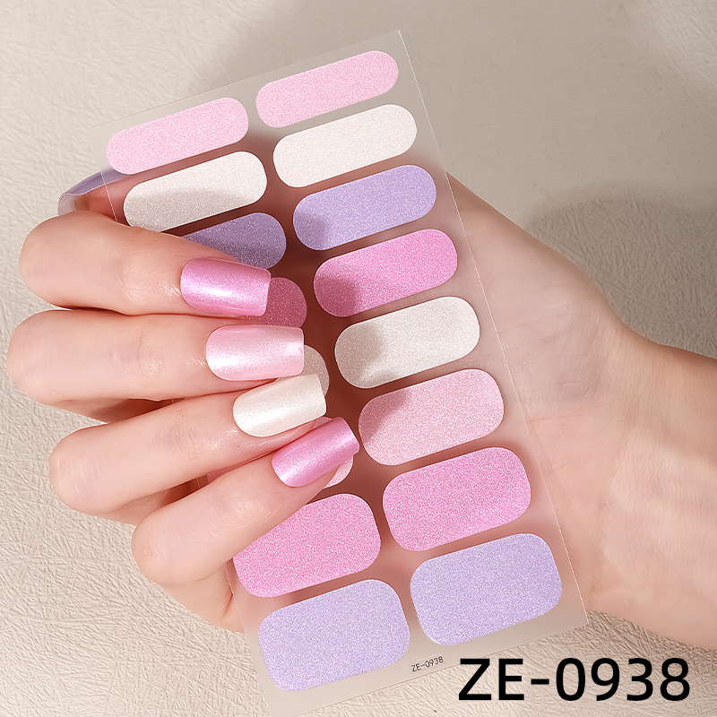 16Tips Pink Glitter Full Cover - Full Cover Adhesive avaliação e preço