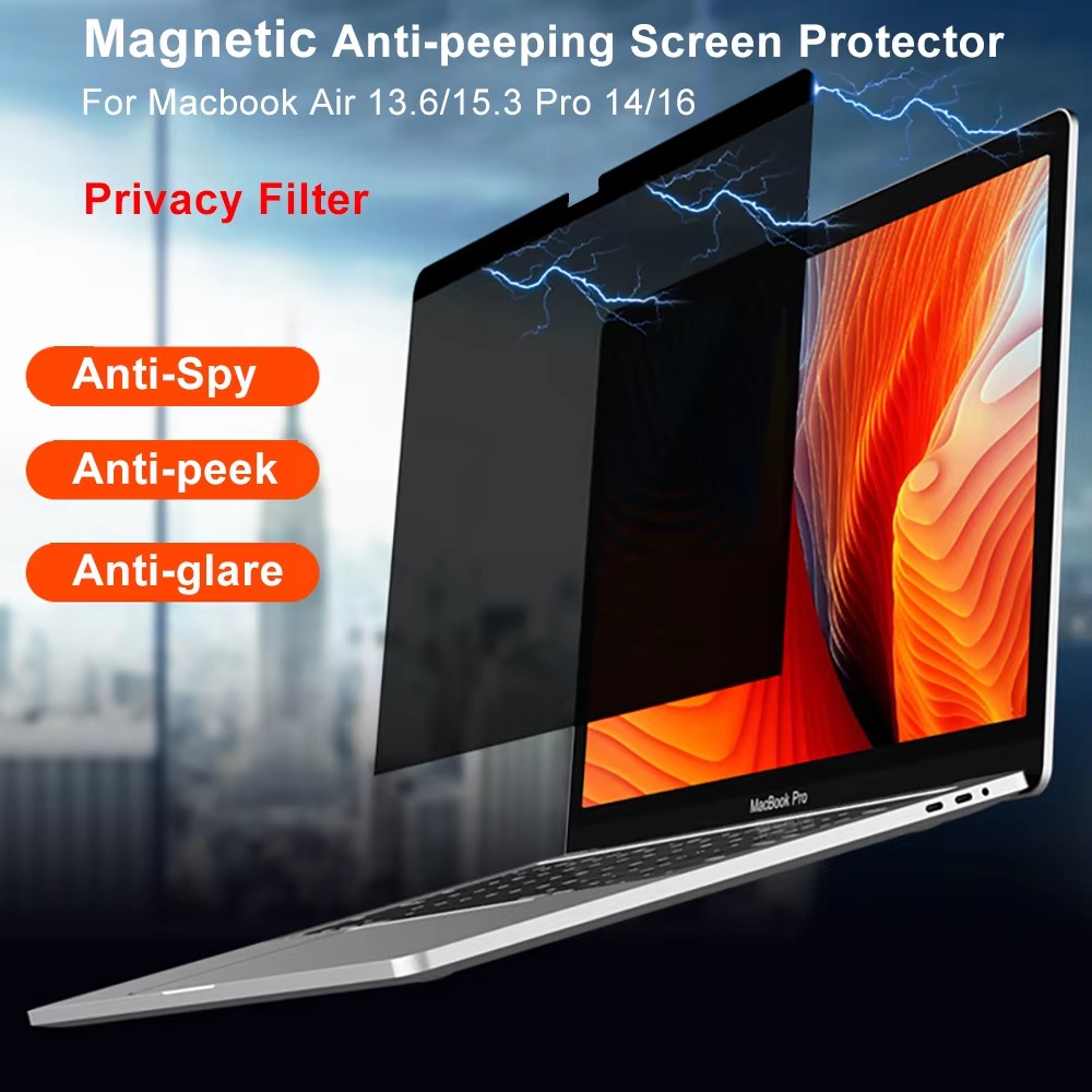 Magnetic Privacy Screen Protec - Anti Blue Light Film avaliação e preço