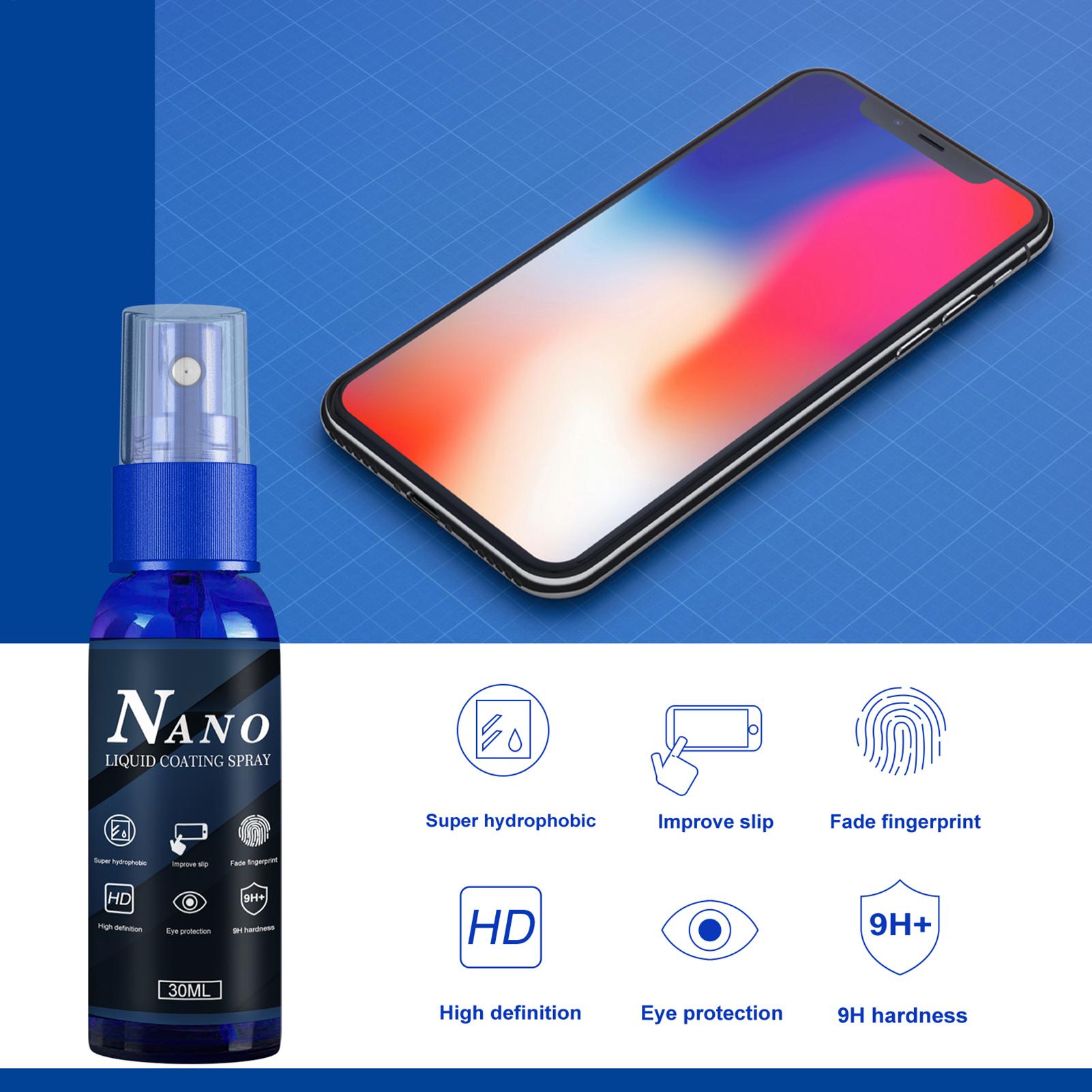 Liquid Screen Protector Spray  - Oleophobic Coating Spray avaliação e preço