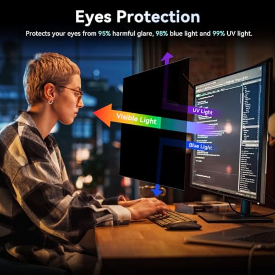 [2 Pack] 27 Inch Computer Priv - Privacy Filter 2Pack avaliação e preço