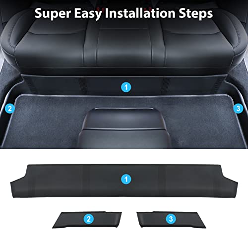 Rear Seat Underside Kick Prote - Full Cover Adhesive avaliação e preço
