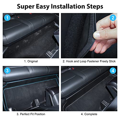 Rear Seat Underside Kick Prote - Full Cover Adhesive avaliação e preço