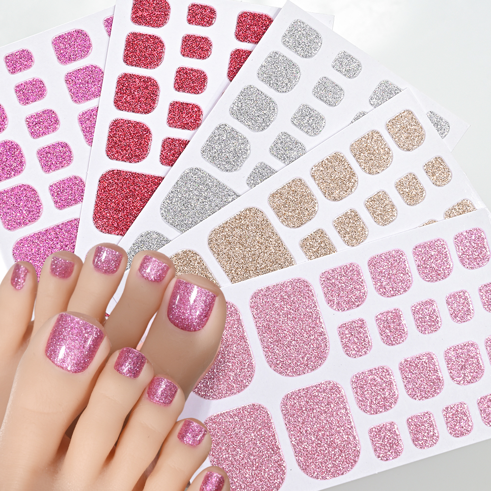 22tips Toe Nail Sticker Wraps  - Full Cover Adhesive avaliação e preço