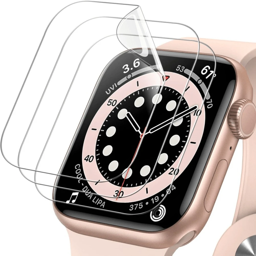 3PCS Hydrogel Film for Apple W - Smartwatch Screen Film avaliação e preço
