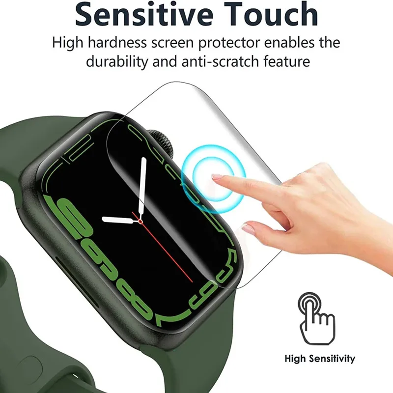 3PCS Hydrogel Film for Apple W - Smartwatch Screen Film avaliação e preço