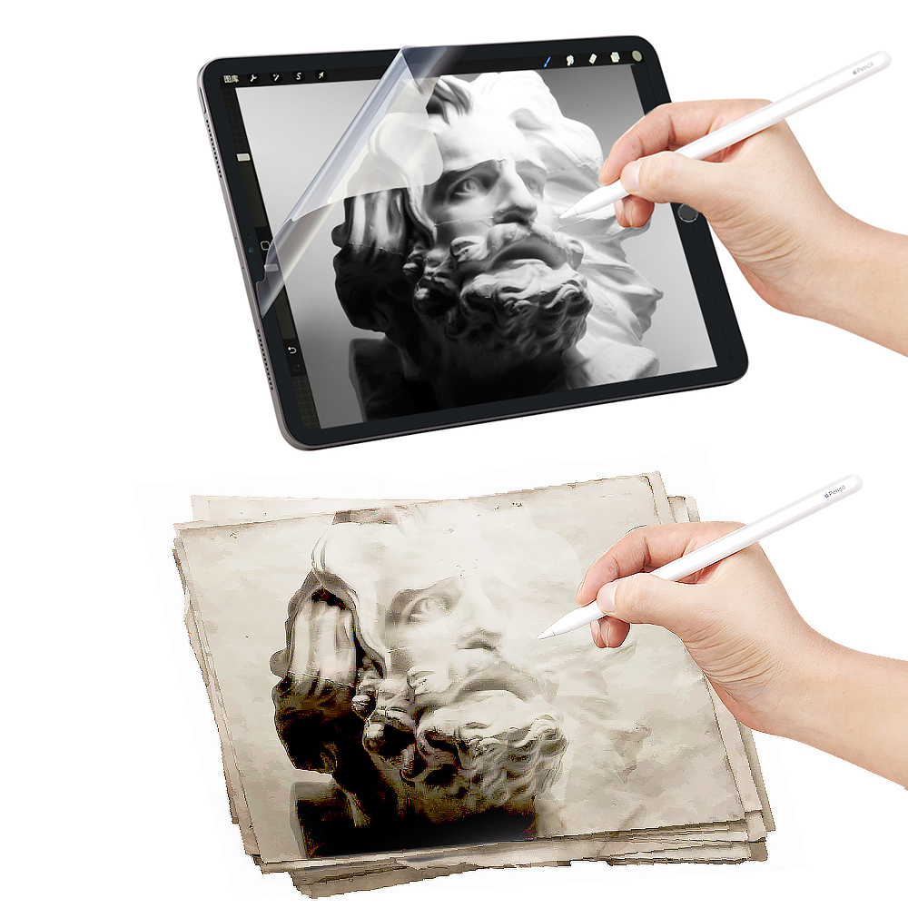 2pcs Paper feel Film PET Anti  - Matte Anti Glare Screen avaliação e preço